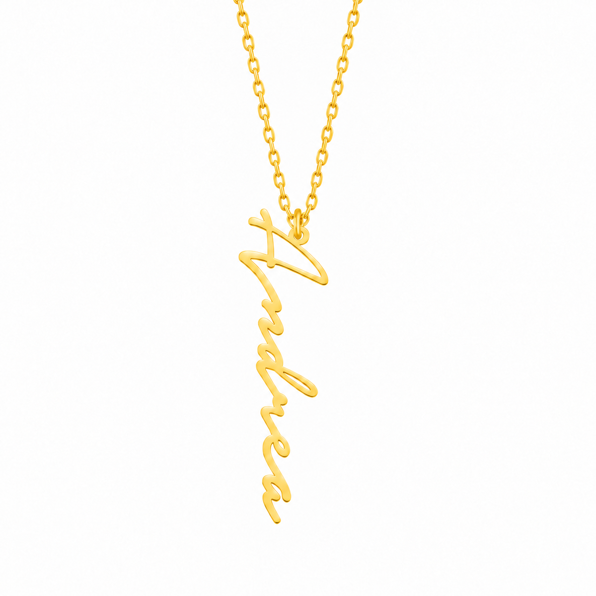 Collana con nome - Variante Firma