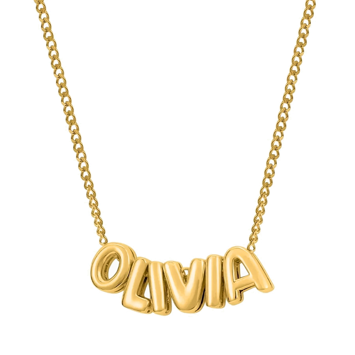 Collana con nome - Variante Bolla