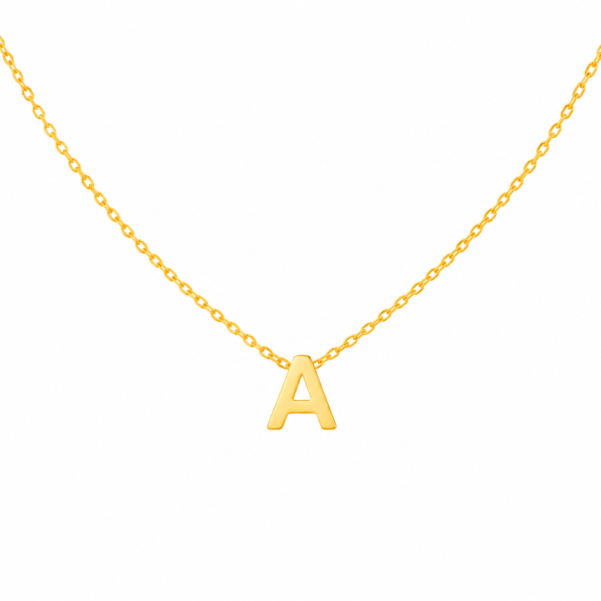 Collana con Iniziale 3D