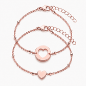 Mutter-Kind Armband Set mit Kugeln - OTANTO