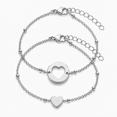 Mutter-Kind Armband Set mit Kugeln - OTANTO