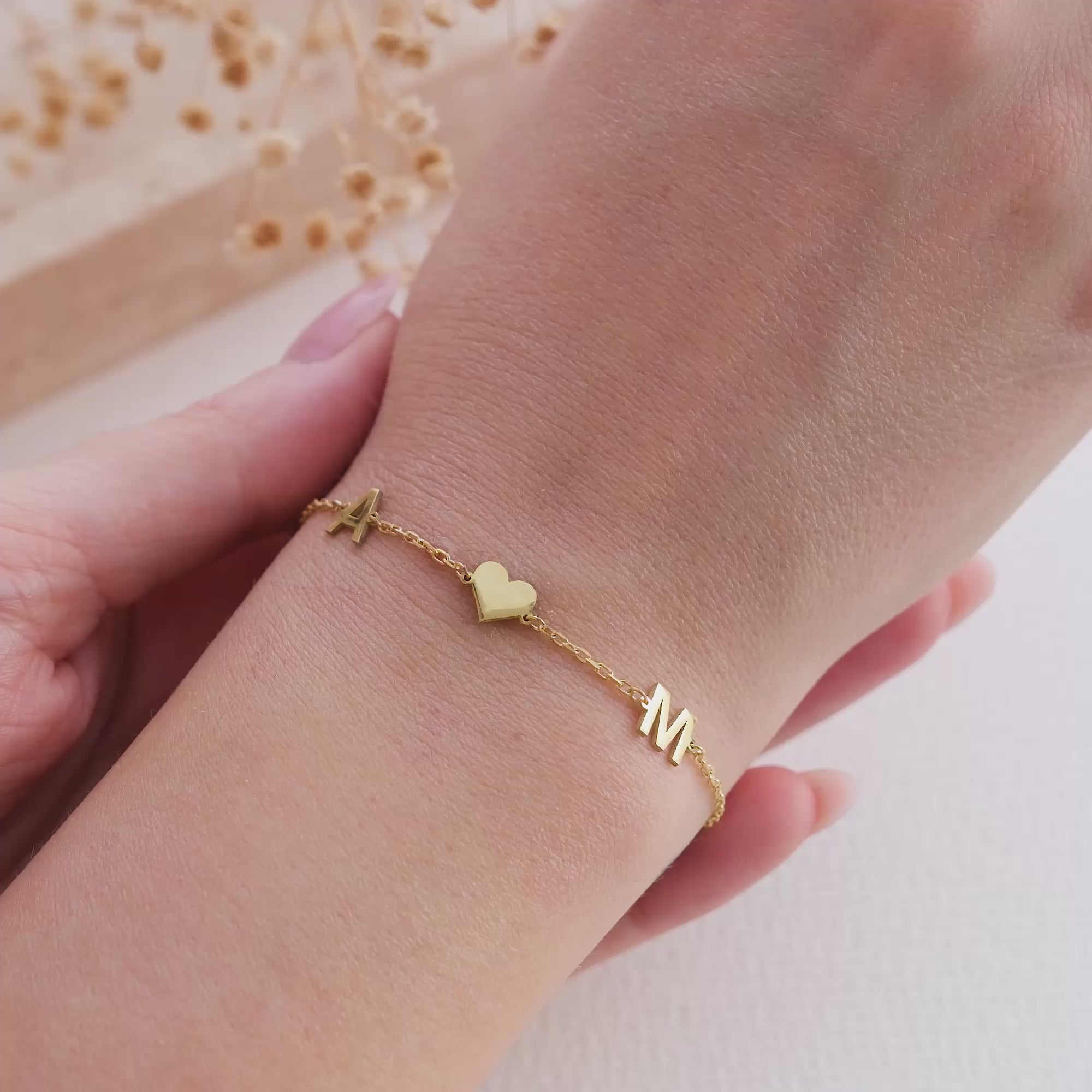 Bracciale con lettere